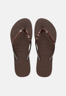 HAVAIANAS Infradito Slim Glitter II marrone da donna 4146975 0727 HAVAIANAS 