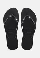 HAVAIANAS Infradito Havaianas Slim Glitter II neri da donna 4146975. 1069 HAVAIANAS 