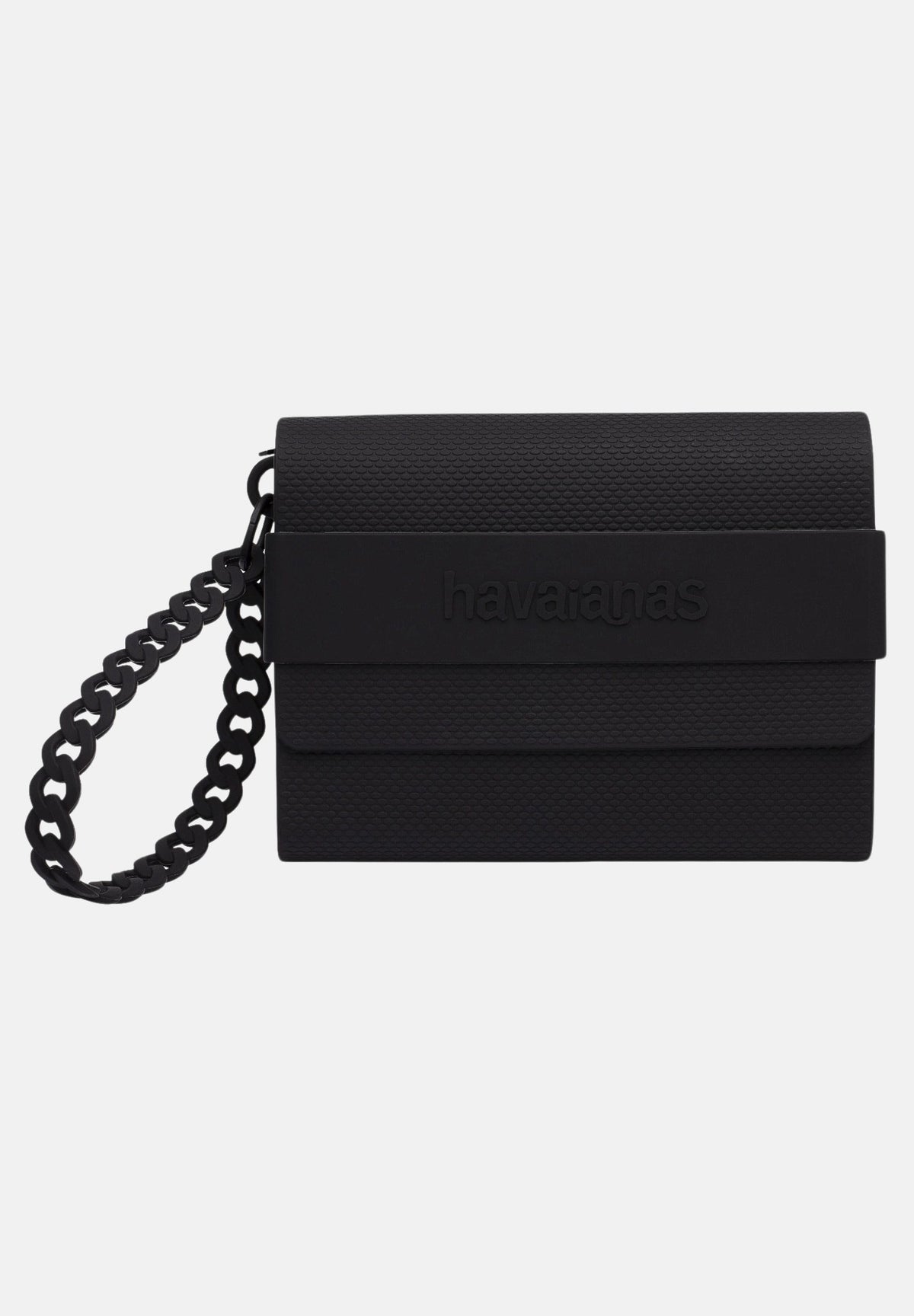 HAVAIANAS Pochette nera da donna in gomma 4148799 0090 HAVAIANAS 