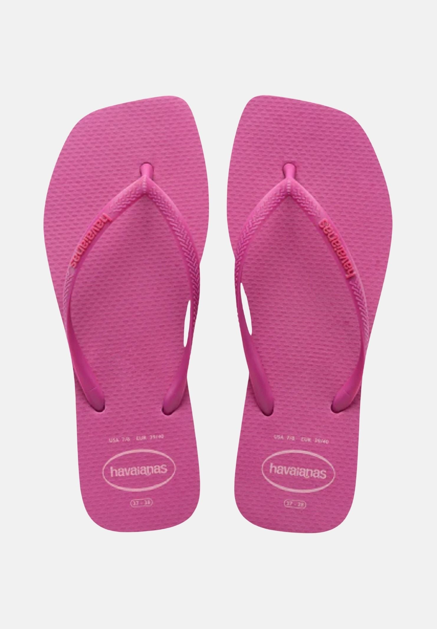 HAVAIANAS infradito Square Logo Pop Up Rose Gum rosa donna. 4148959 4622 HAVAIANAS 
