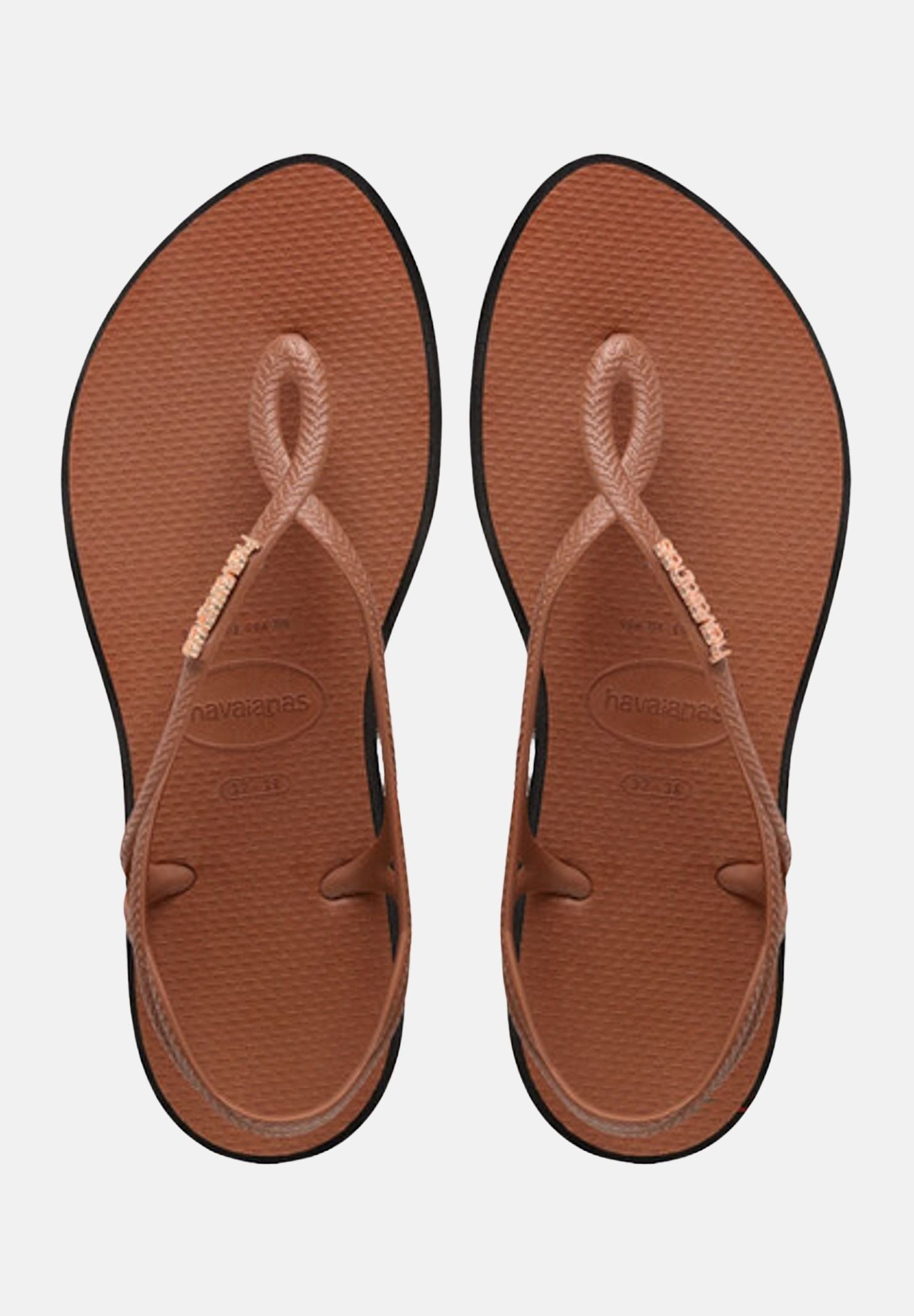 HAVAIANAS Infradito Havaianas Luna Point Rust Black marroni da donna 4149921 1696 HAVAIANAS 