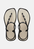 HAVAIANAS Sandali Flash Fusion beige sabbia e nero donna 4150244. 9576 HAVAIANAS 