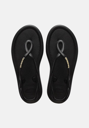 HAVAIANAS Sandali Luna Puffed Up neri da donna 4150264 0090 HAVAIANAS 
