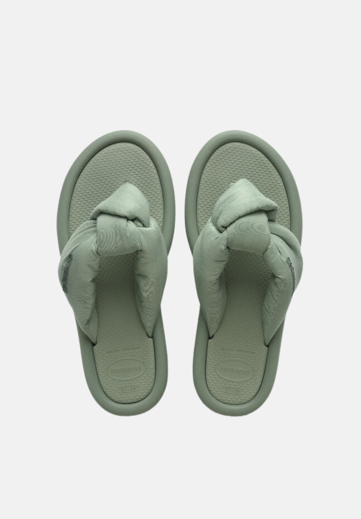 HAVAIANAS Infradito Over Puffed Up verdi da donna 4150281 1156 HAVAIANAS 
