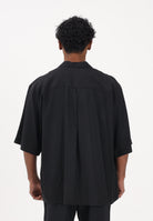 I'M BRIAN Camicia a manica corta nera da uomo CA3626 009 I'M BRIAN 
