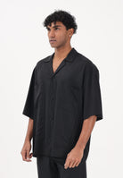 I'M BRIAN Camicia a manica corta nera da uomo CA3626 009 I'M BRIAN 