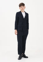 I'M BRIAN giacca doppiopetto blu navy bambino GIA3655J BL I'M BRIAN 