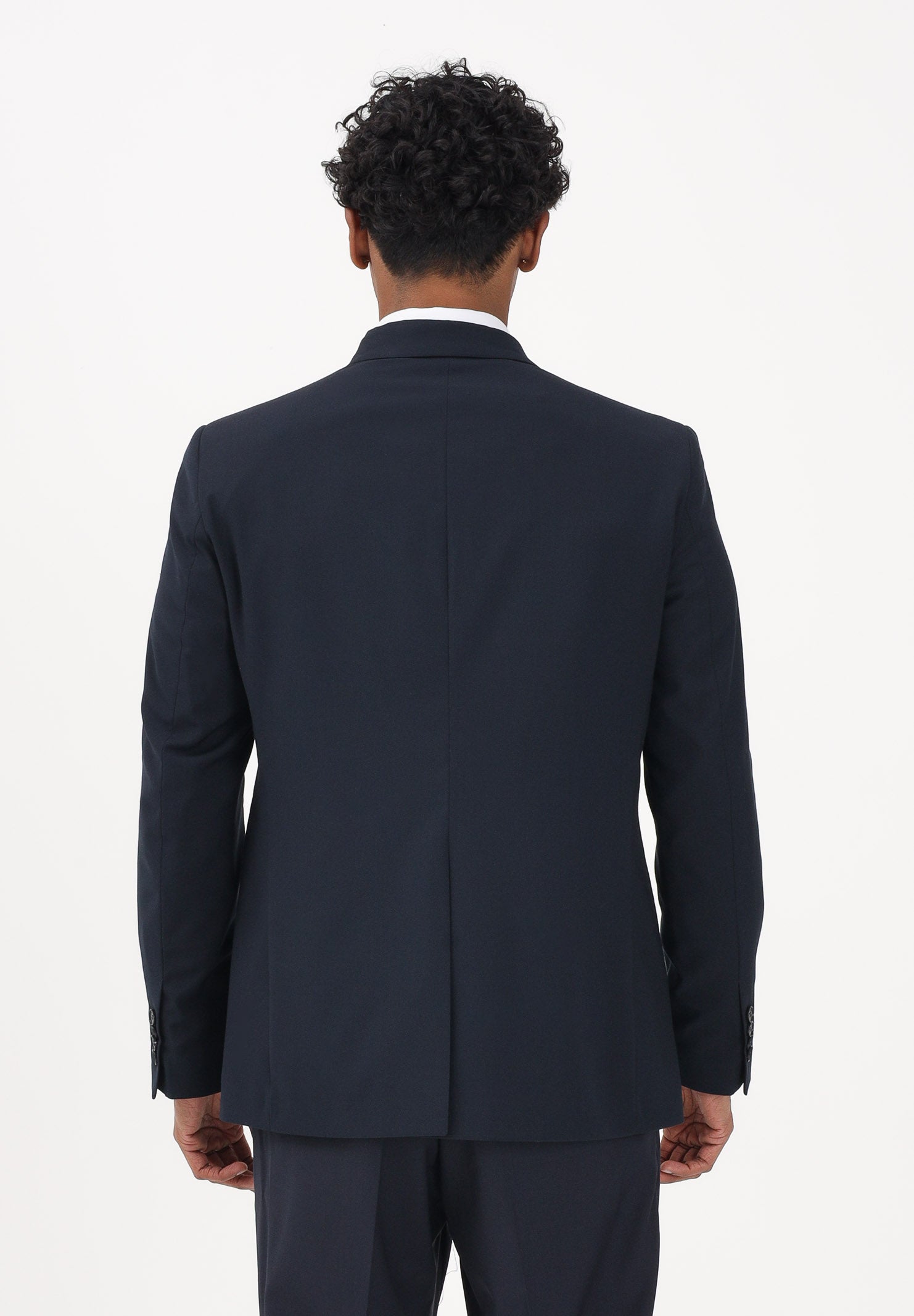 I'M BRIAN Giacca doppiopetto blu da uomo GIA3657 005 I'M BRIAN 
