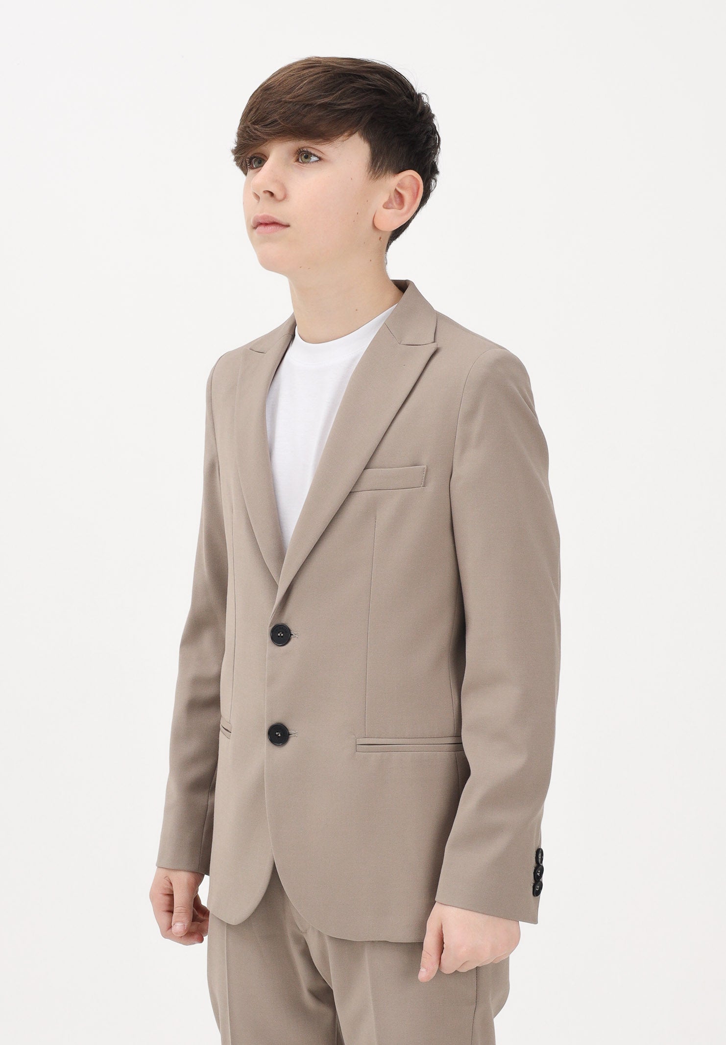 I'M BRIAN Giacca beige da bambino GIA3658J TA I'M BRIAN 
