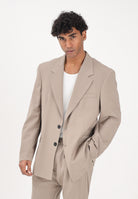I'M BRIAN Giacca monopetto beige da uomo GIA3659 TA I'M BRIAN 
