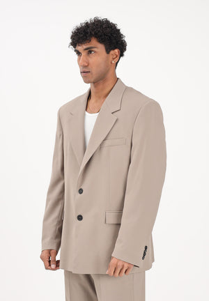 I'M BRIAN Giacca monopetto beige da uomo GIA3659 TA I'M BRIAN 