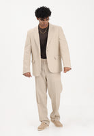 I'M BRIAN Giacca monopetto beige da uomo GIA3666 0025 I'M BRIAN 