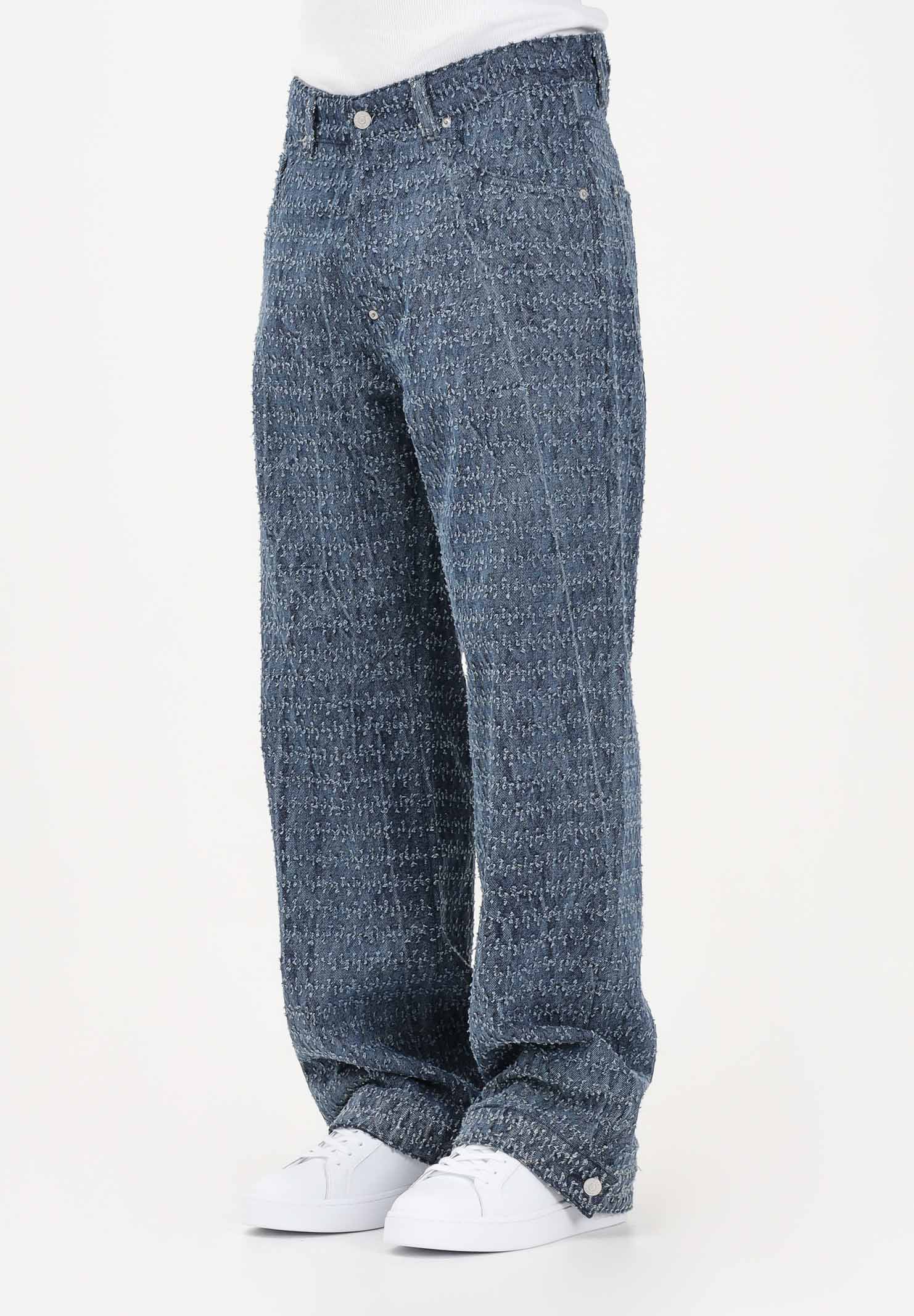 I'M BRIAN Jeans in denim medio da uomo con lavorazione texturizzata JACE926 0028 I'M BRIAN 