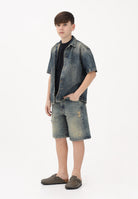 I'M BRIAN Shorts in denim vintage da bambino KEVINJL126 L126 I'M BRIAN 