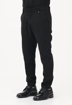 I'M BRIAN Pantalone elegante nero da bambino PA3686J 009 I'M BRIAN 