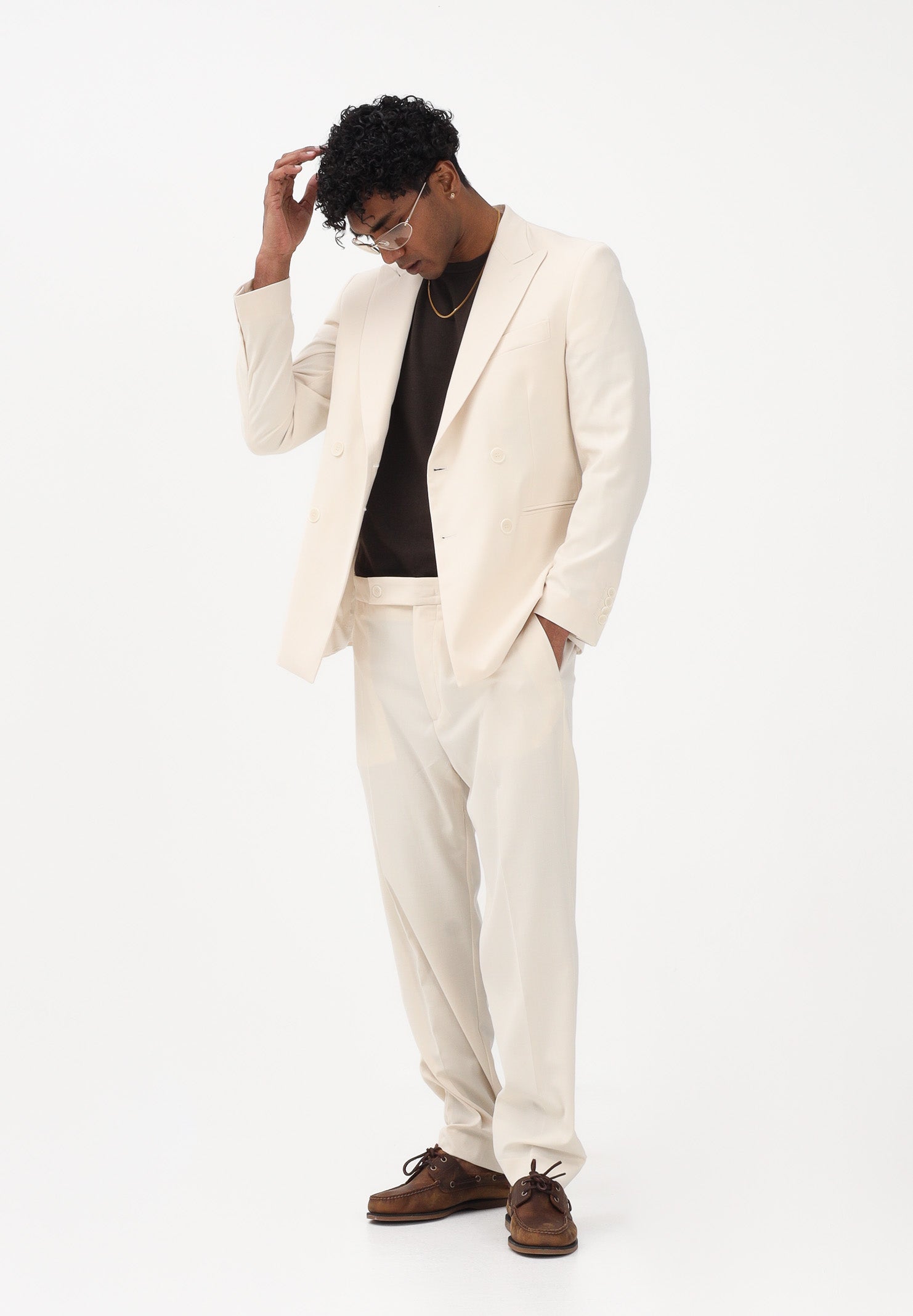 I'M BRIAN Pantalone panna da uomo PA3693 PA I'M BRIAN 