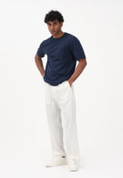I'M BRIAN Pantalone in lino bianco da uomo PA3702 002 I'M BRIAN 