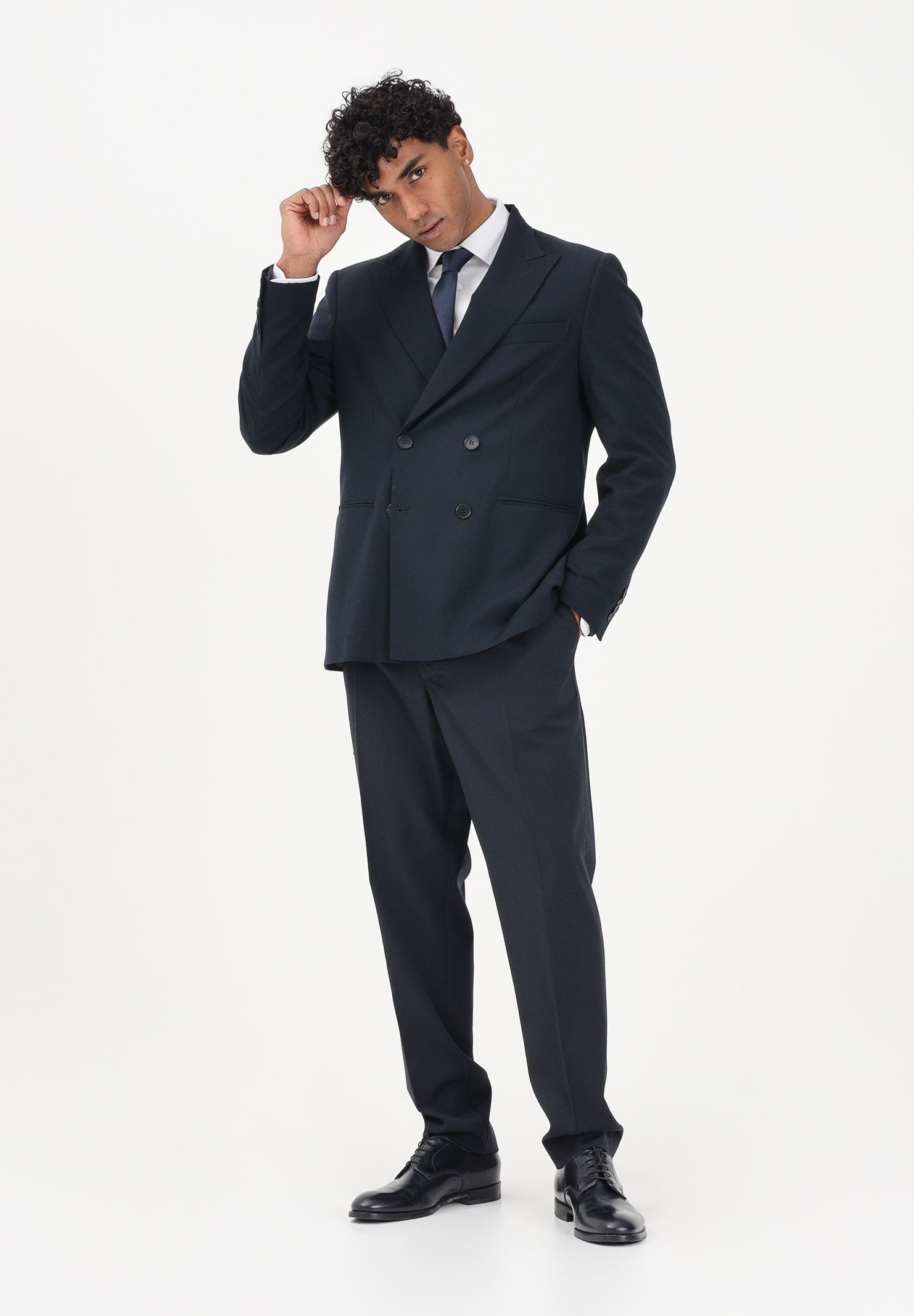 I'M BRIAN Pantalone elegante blu da uomo PA3713 005 I'M BRIAN 