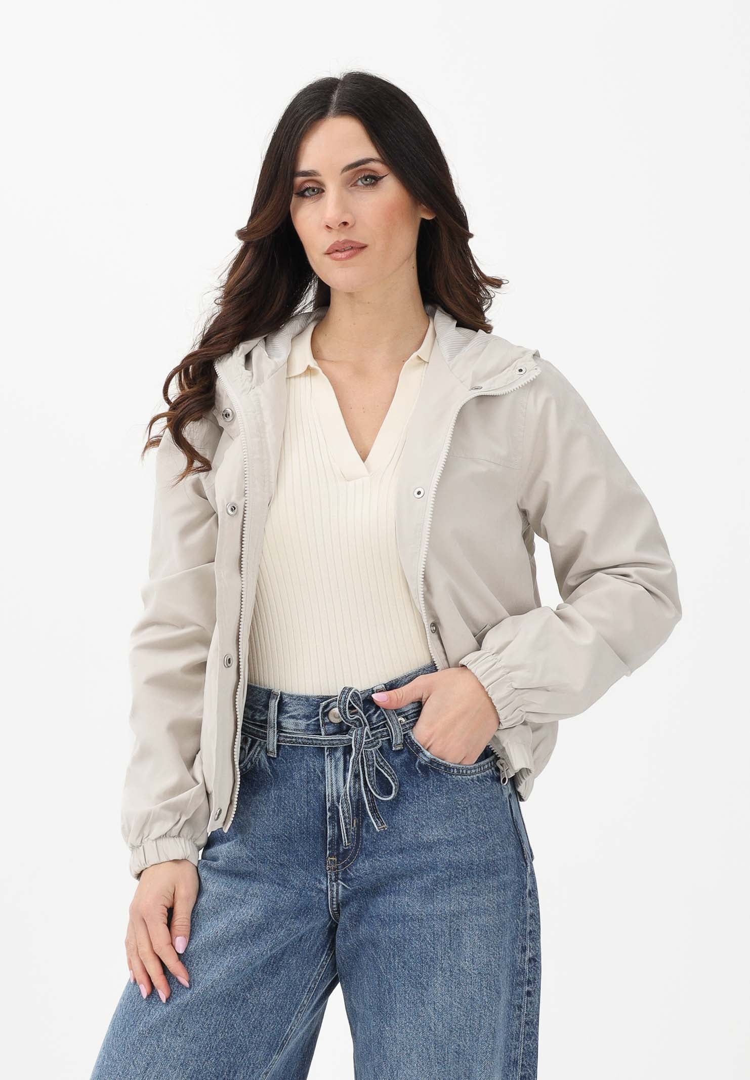 JDY Giacca a vento beige da donna 15236012 MOWI JDY 