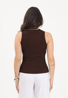 JDY Canotta marrone da donna 15287501 CHCO JDY 