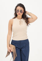 JDY Canotta beige da donna 15287501 SA JDY 