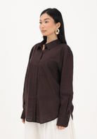 JDY Camicia a manica lunga marrone da donna 15351414 CHTO JDY 