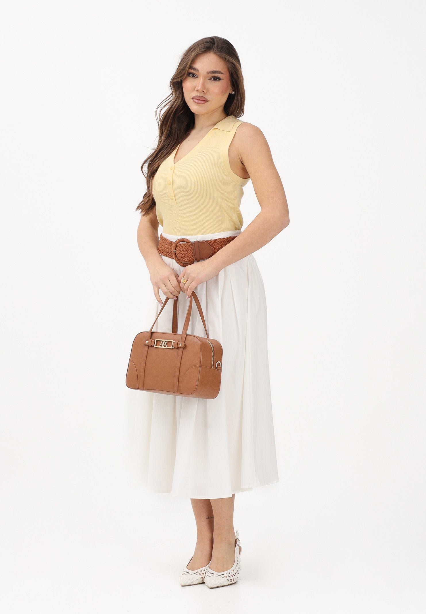 JDY Top in maglia giallo da donna 15351433 DOCR JDY 