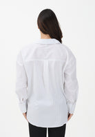 JDY Camicia a manica lunga bianca da donna con sottili righe verticali 15359455 WISI JDY 
