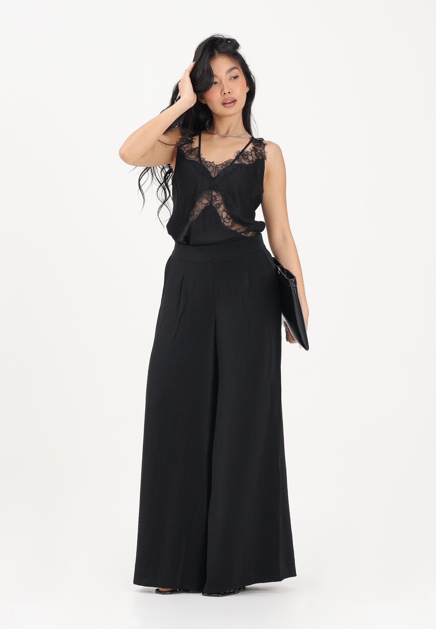 JDY Pantalone nero da donna 15359600 BL JDY 