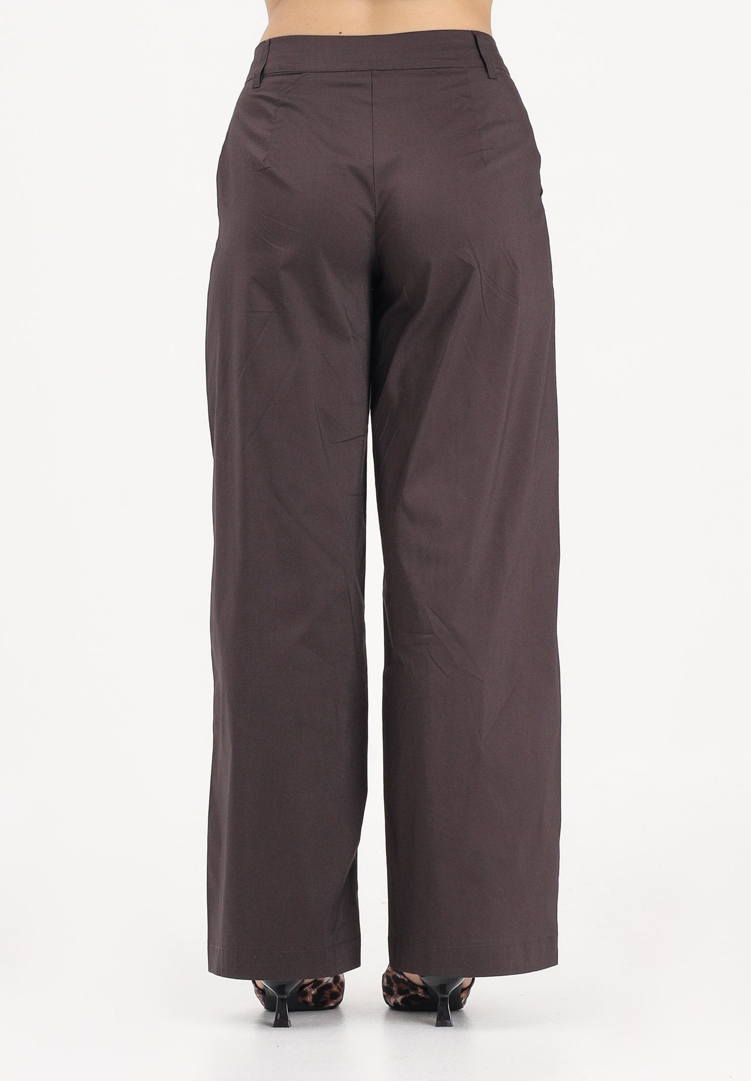 JDY Pantalone marrone da donna 15363391 CHTO JDY 