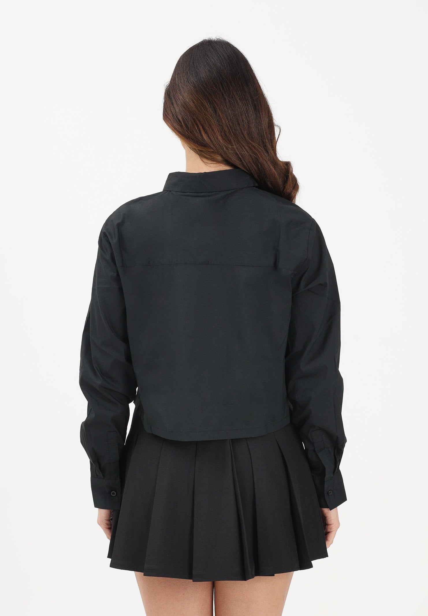 JDY Camicia a manica lunga nera da donna 15363677 BL JDY 