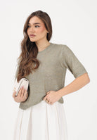 JDY Maglia a manica corta oro da donna 15366194 DRHE JDY 