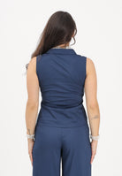 JDY Camicia smanicata blu da donna 15367067 BLIR JDY 