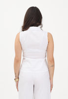 JDY Camicia smanicata bianca da donna 15367067 WI JDY 