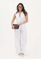 JDY Camicia smanicata bianca da donna 15367067 WI JDY 