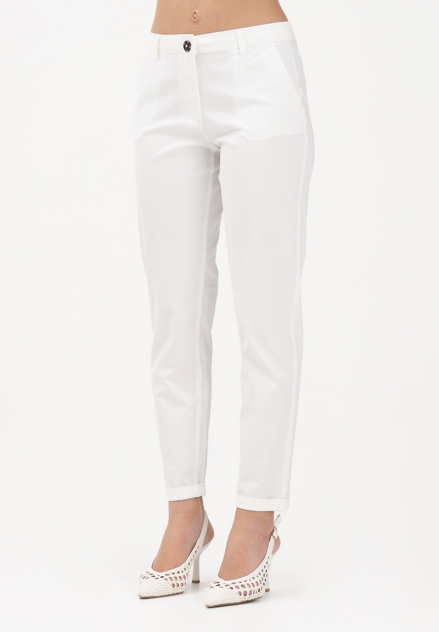 JDY Pantalone bianco da donna 15371498 SNWH JDY 