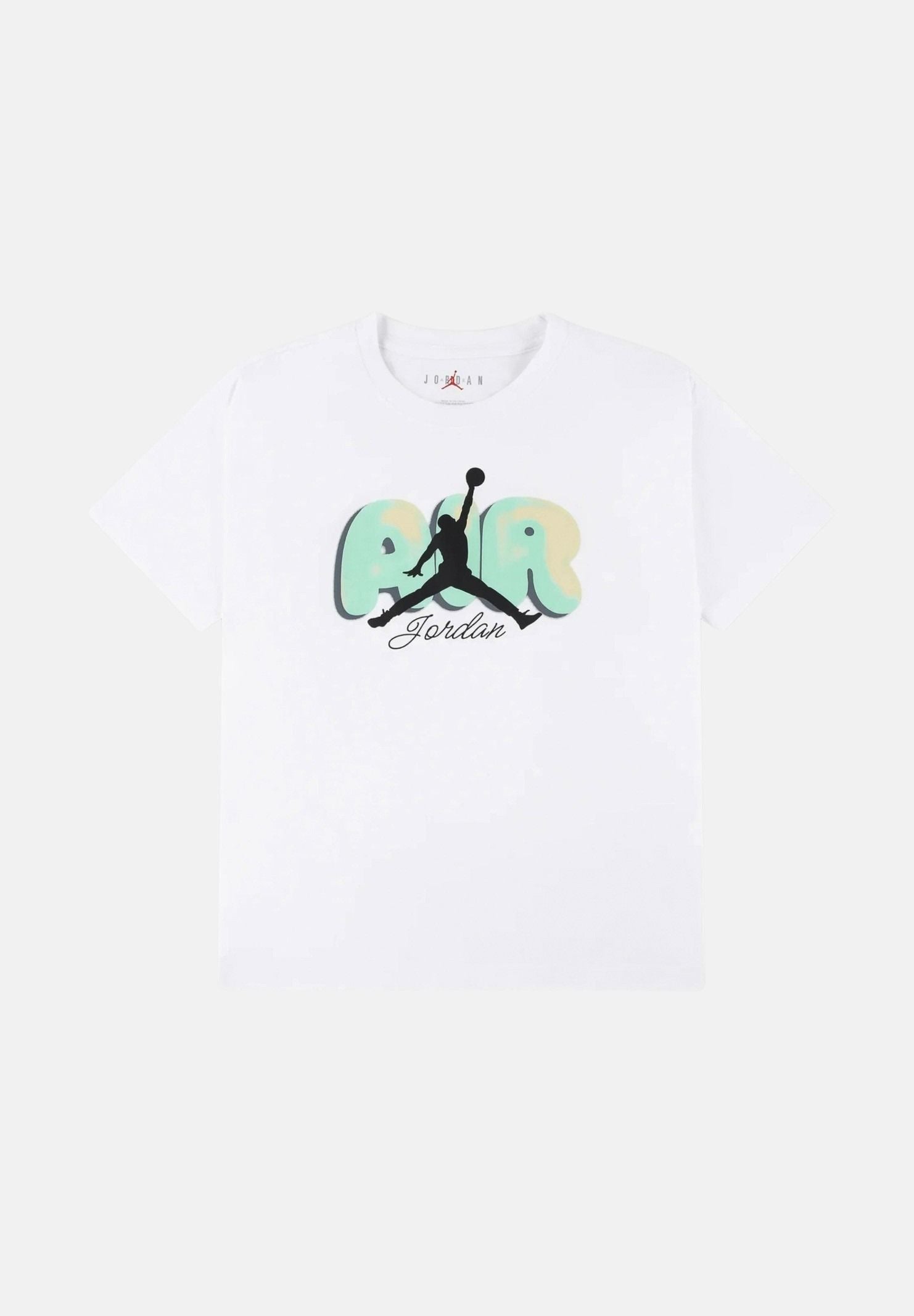 JORDAN T-shirt a manica corta Air Bubble SS bianca per bambino e bambina 45F859 001 JORDAN 