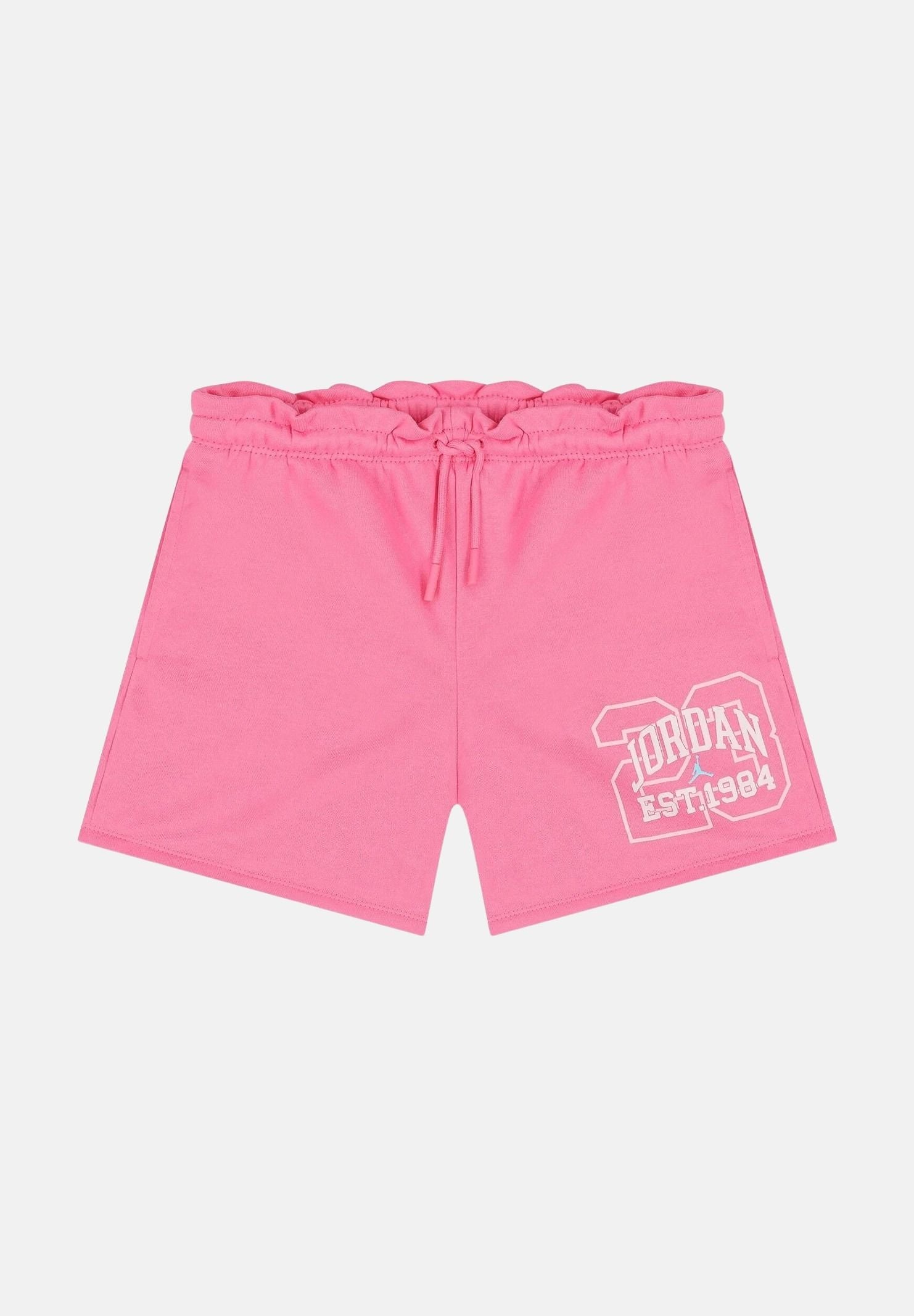 JORDAN shorts Diary Paperbag Pink Glow rosa acceso da bambina. 45F889 AFD JORDAN 