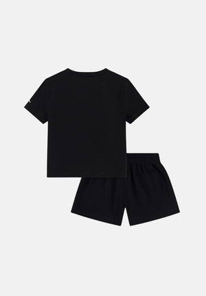 JORDAN Completino Brooklyn Mesh nero da neonato 65F478 023 JORDAN 