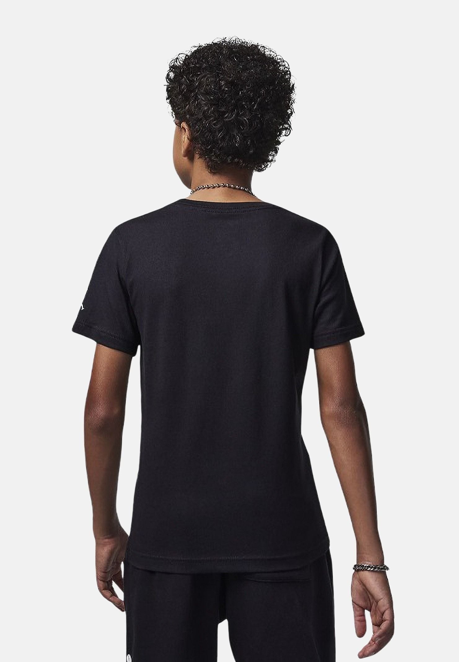 JORDAN T-shirt a manica corta PRACTICE FLIGHT nera da bambino 95A088 KR5 JORDAN 