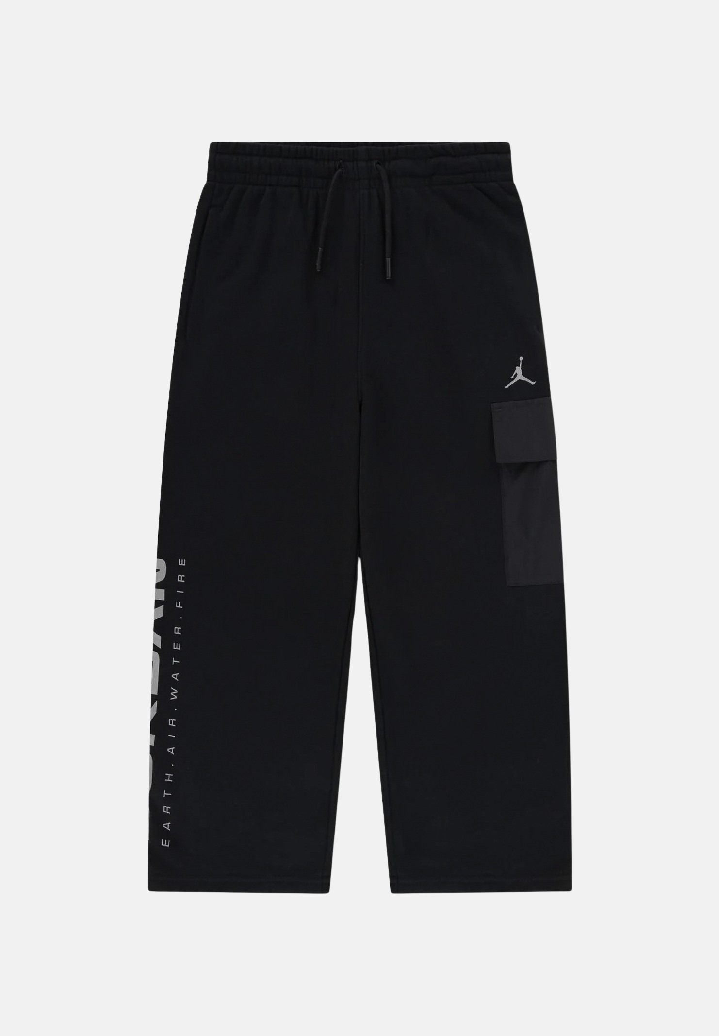 JORDAN Pantalone sportivo French Terry nero per bambino e bambina 95F521 023 JORDAN 