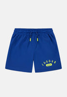 JORDAN Shorts sportivo blu acceso da bambino con logo 95F552 U89 JORDAN 