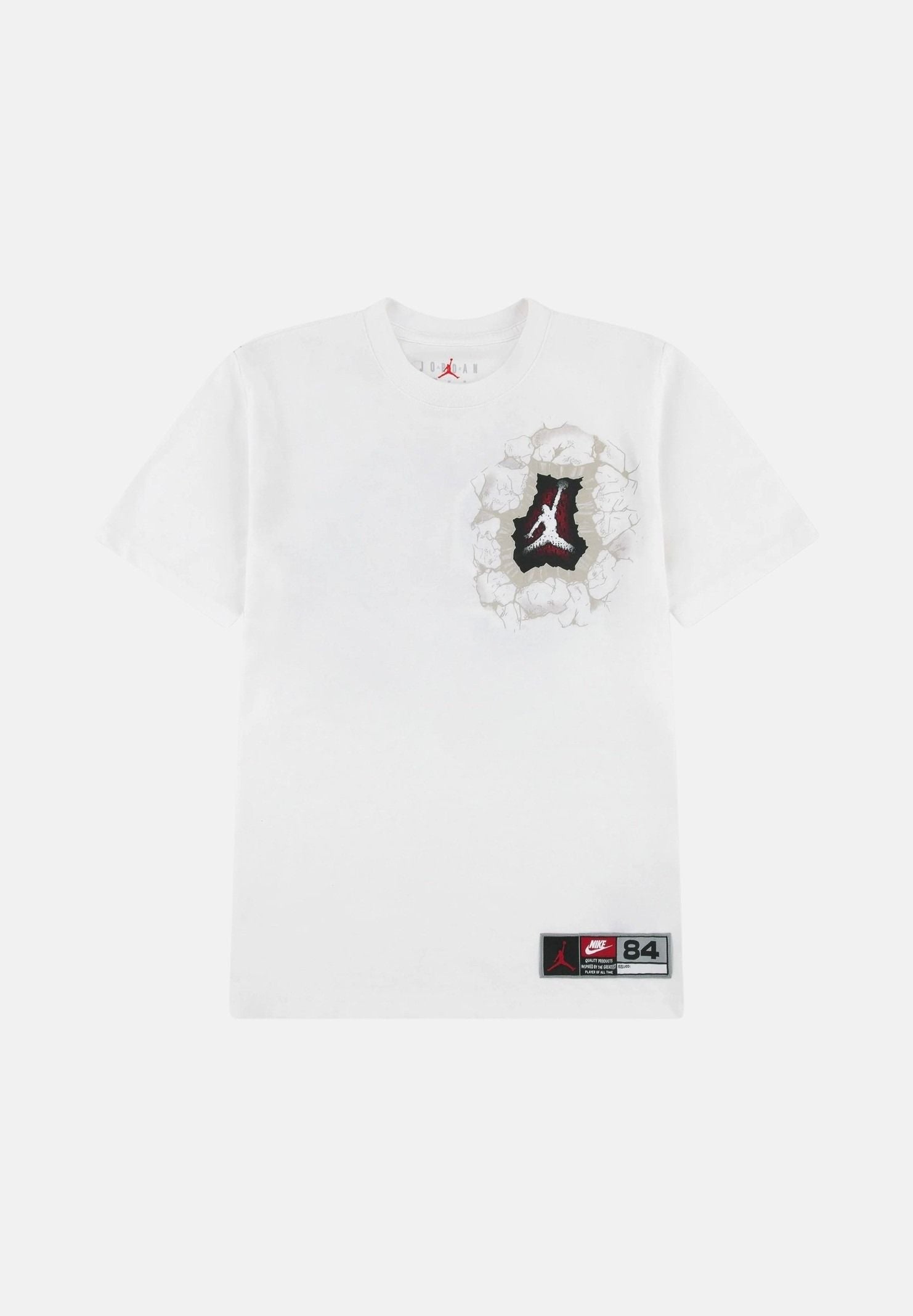 JORDAN T-shirt a manica corta Jersey Breakthrough bianca da bambino 95F605 782 JORDAN 