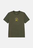 JORDAN T-shirt a manica corta Broken Records verde militare da bambino 95F628 F84 JORDAN 