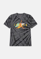 JORDAN T-shirt Geo Tie Dye Iron Grey grigio antracite unisex bambino. 95F788 GAE JORDAN 
