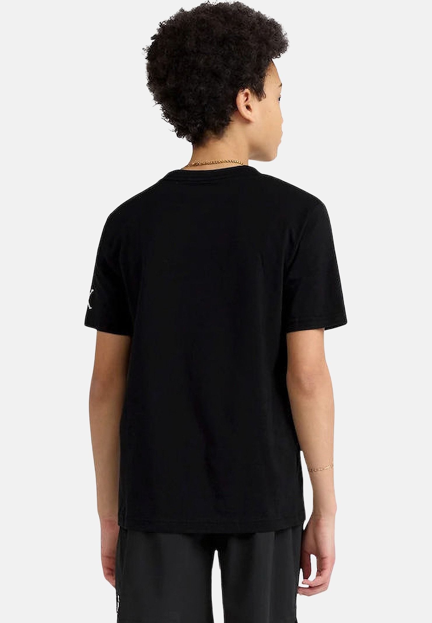JORDAN T-shirt a manica corta Jumpman nera per bambino e bambina 95F822 023 JORDAN 