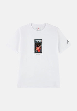 JORDAN T-shirt a manica corta Mint 10 bianca per bambino e bambina 95F856 001 JORDAN 