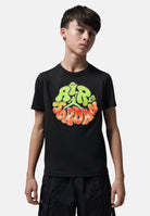 JORDAN T-shirt a manica corta Super Splash nera da bambino e bambina 95F895 023 JORDAN 