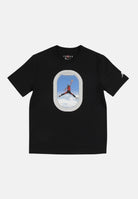 JORDAN T-shirt a manica corta Plane Window nera da bambino 95F903 023 JORDAN 
