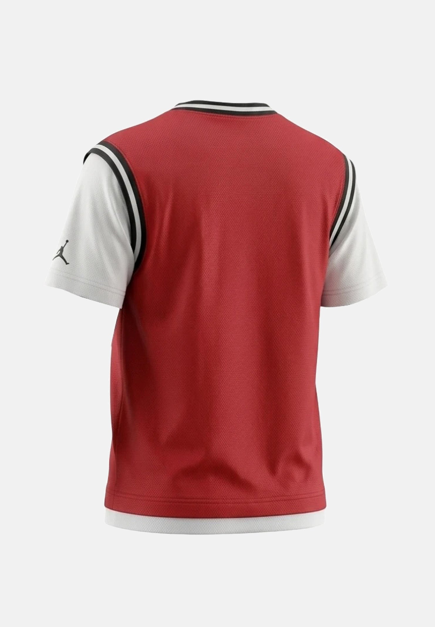 JORDAN T-shirt a manica corta JDB Dynasty Jersey rossa per bambino e bambina 95F953 R78 JORDAN 